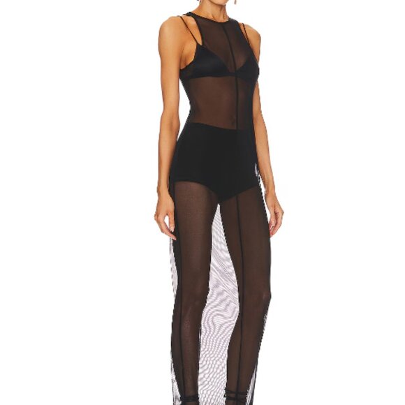 Amanda Uprichard x REVOLVE Oren Sheer Mesh Maxi Dress - Picture 1 of 5
